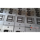 TABLICZKA ZNAMIONOWA INOX (25 x 100 mm)
