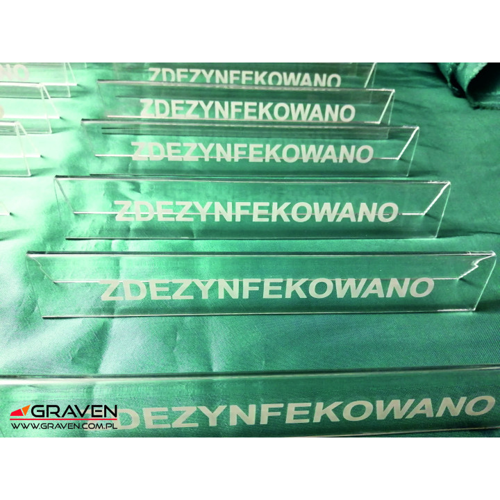 STOJAK "REZERWACJA" 2