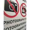 TABLICZKA ZAKAZ FOTOGRAFOWANIA - wersja 3
