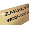 TABLICZKA ALUMINIUM ZŁOTE - wersja 2
