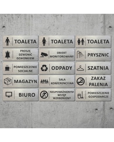 TABLICZKI DO OZNAKOWANIA POMIESZCZEŃ