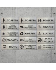 TABLICZKI DO OZNAKOWANIA POMIESZCZEŃ
