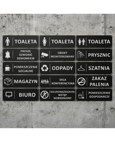 TABLICZKI DO OZNAKOWANIA POMIESZCZEŃ
