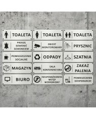TABLICZKI DO OZNAKOWANIA POMIESZCZEŃ