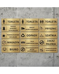 TABLICZKI DO OZNAKOWANIA POMIESZCZEŃ