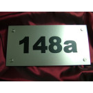 Tabliczka metalowa z numerem domu (20 x 40 cm)_ SM02
